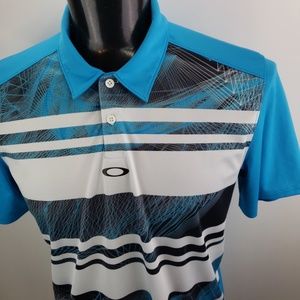 Oakley Hydrolix Polo Geometric Design Mens Large